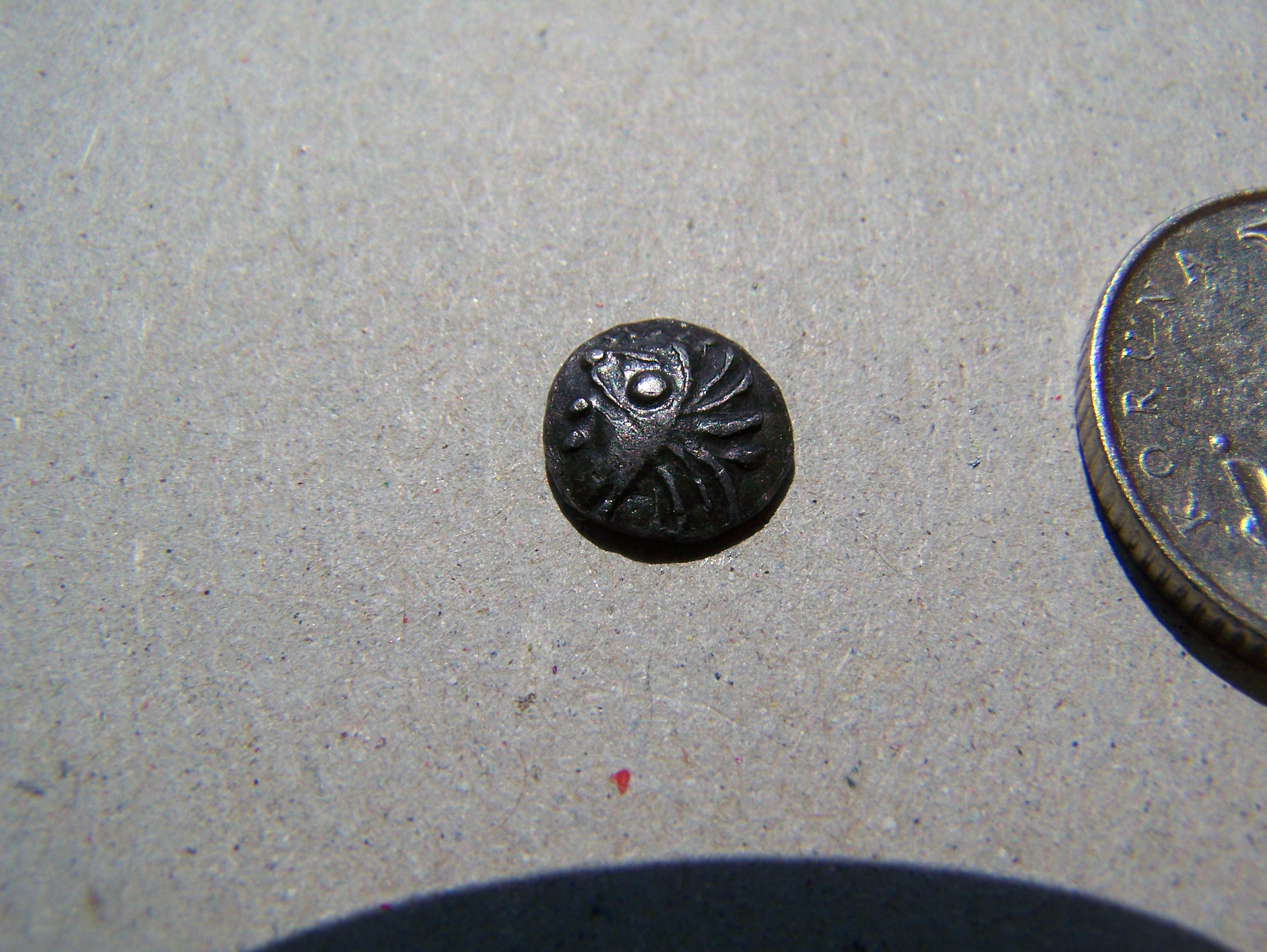 Keltská mince replika