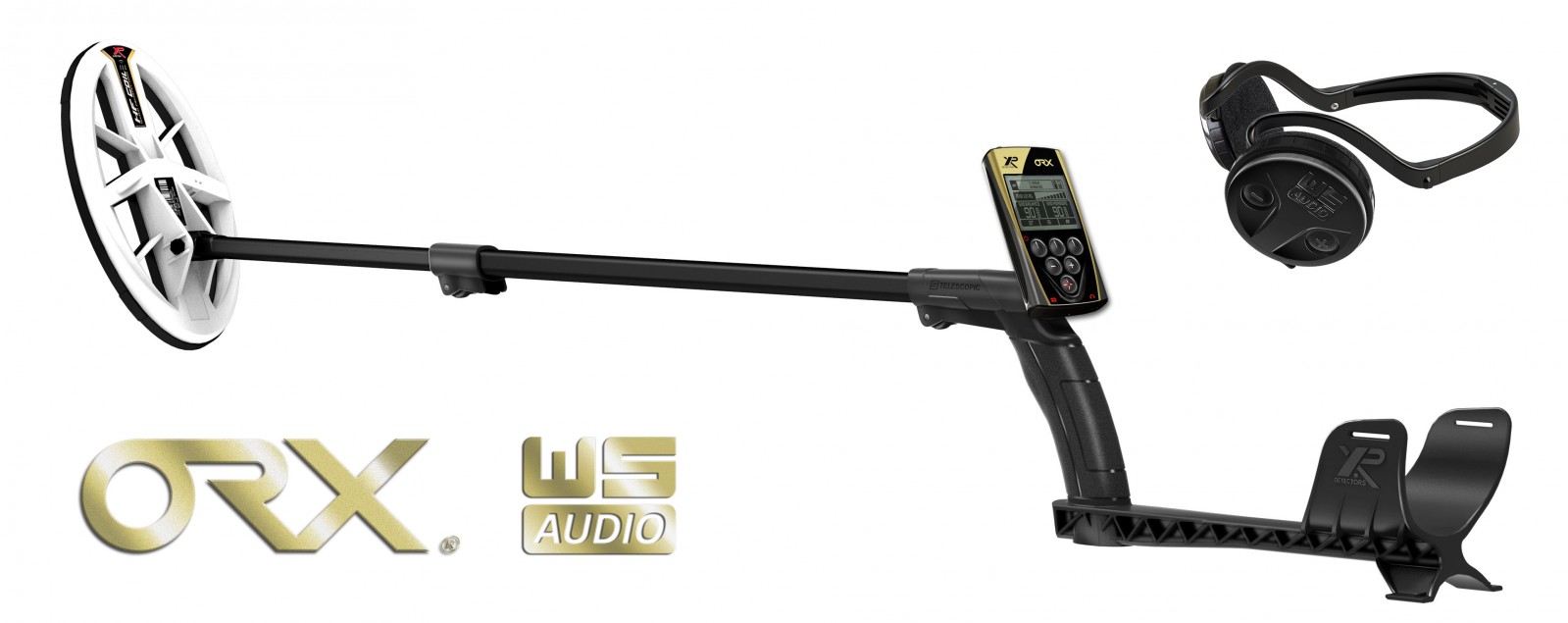 XP ORX HF 13x24 cm RC + bezdrátová sluchátka WSAUDIO - Detektor kovů