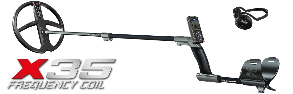 XP Deus X35, 22,5 cm + hl. jednotka a sluchátka WS4 - Detektor kovů