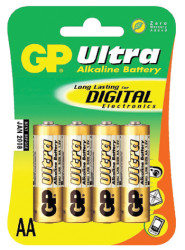 GP Ultra Alkaline R6 4x